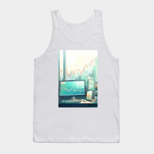 Day trading in wall street Tank Top